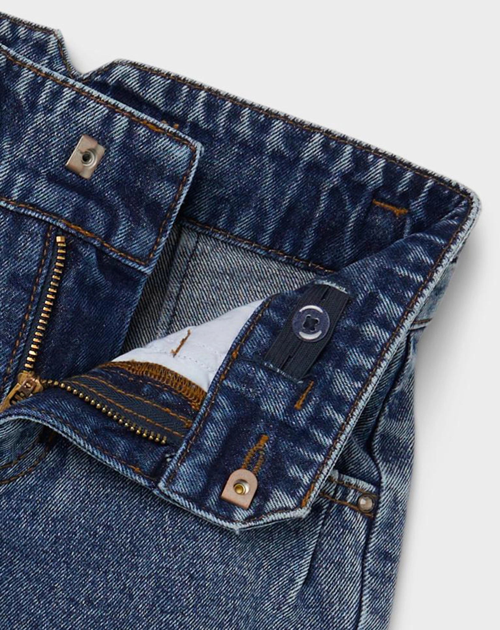 Jeanshose NKFBELLA HW MOM in medium blue
