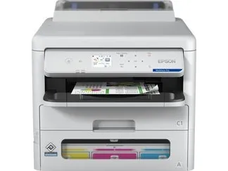 Epson WorkForce Pro EP-C800RDW - Printer - farve - Duplex - blækprinter - A4/Legal - 4800 x 1200 dpi - op til 25 spm (mono) / op til 25 spm (farve) - kapacitet: 330 ark - USB 2.0, Gigabit LAN, Wi-Fi(ac)