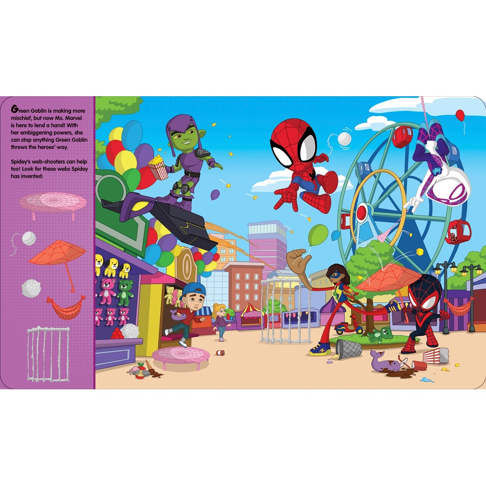 Marvel Spidey und seine fantastischen Freunde Buch- und Plüschtier-Boxset