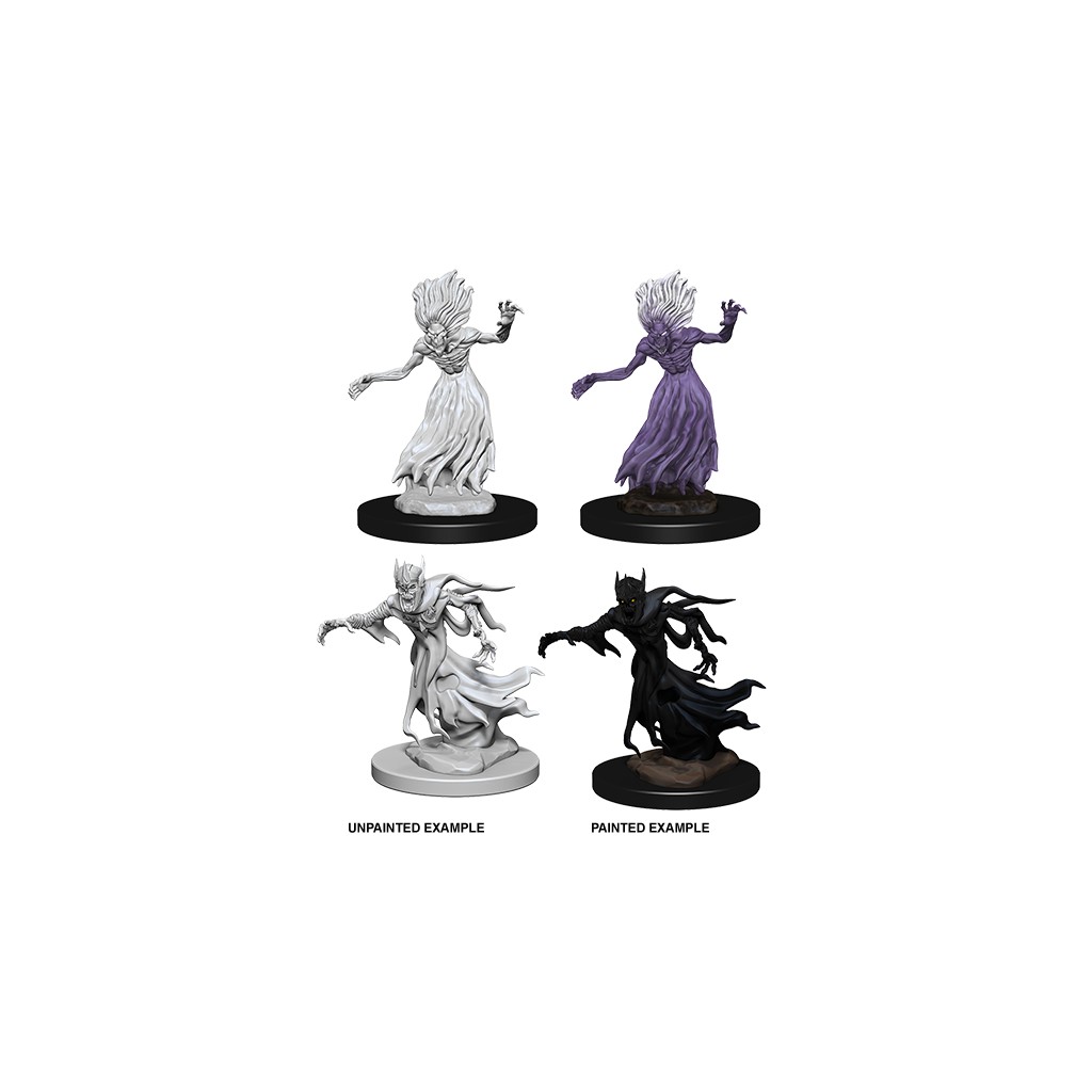 D&D Nolzur's Marvelous Unpainted Miniatures: Wraith & Specter