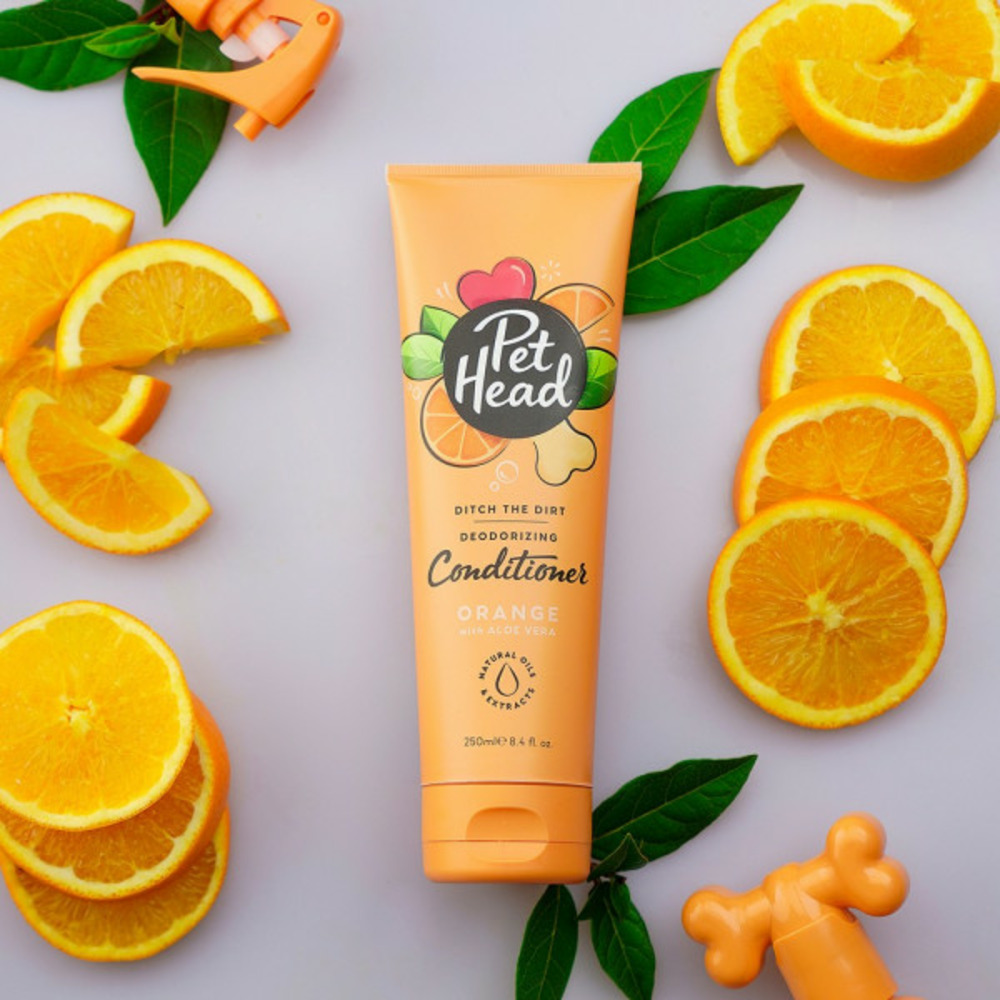 Après-shampooing ditch the dirt orange chien (250 ml)