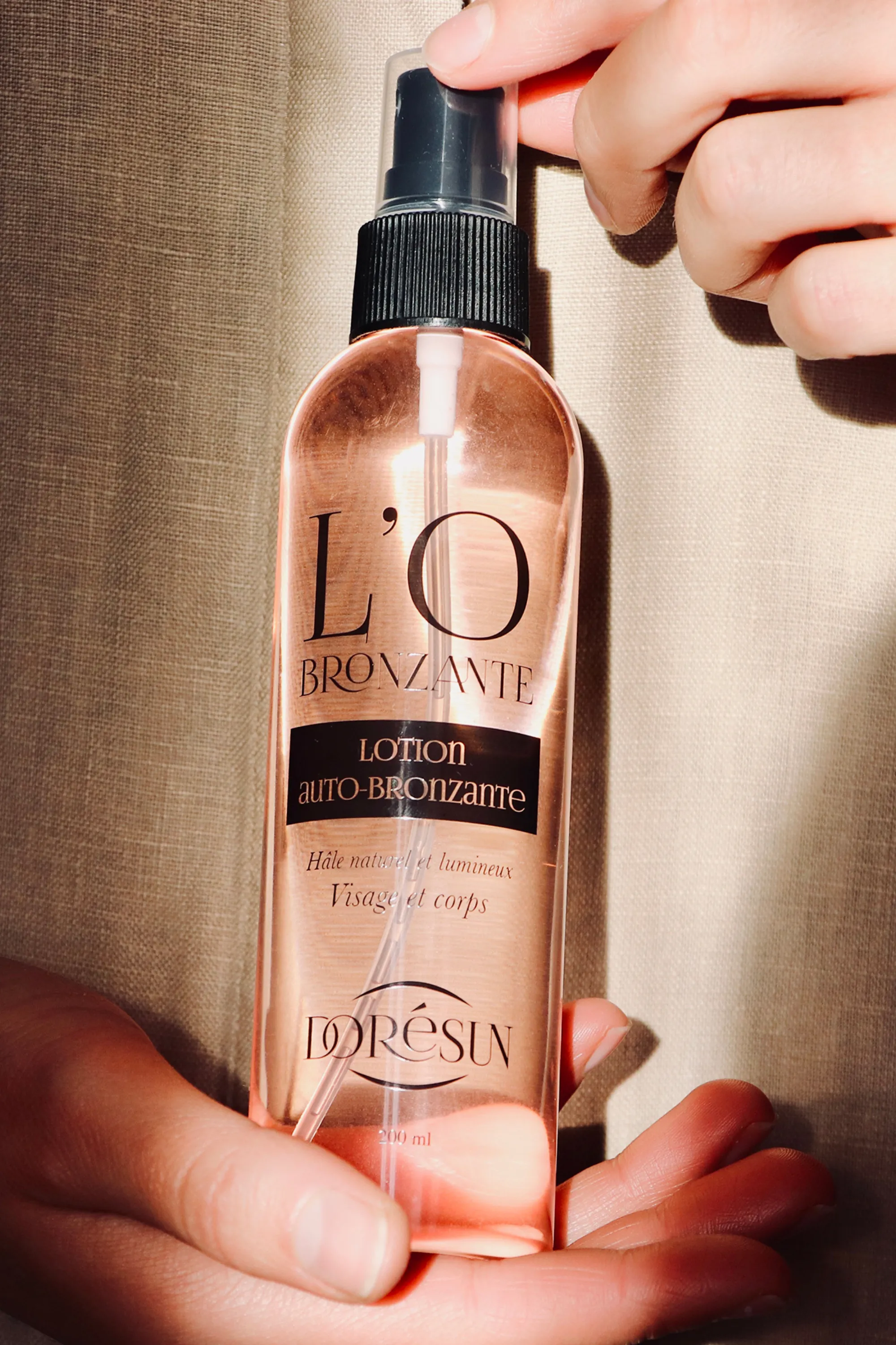 Dorésun Eau auto-bronzante O bronzante-200 ml