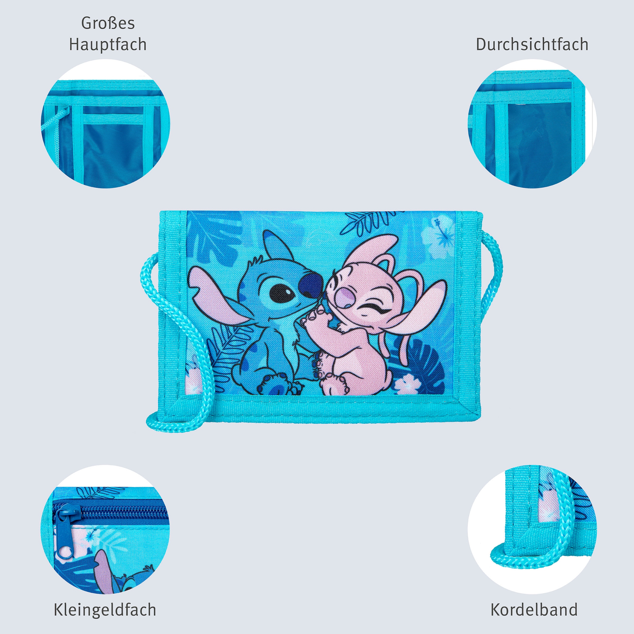 UNDERCOVER Kinderrucksack »Lilo&Stitch« inklusive Geldbeutel