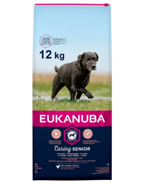 Eukanuba Caring Senior Large Breed Kip - Hondenvoer