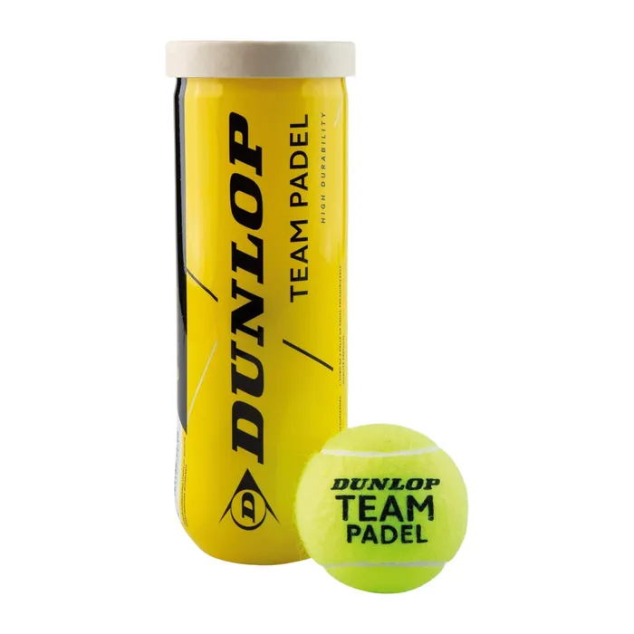 Dunlop Team Padel Ballen (3-can)