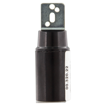 Handson lampfitting E14 haakse beugel zwart