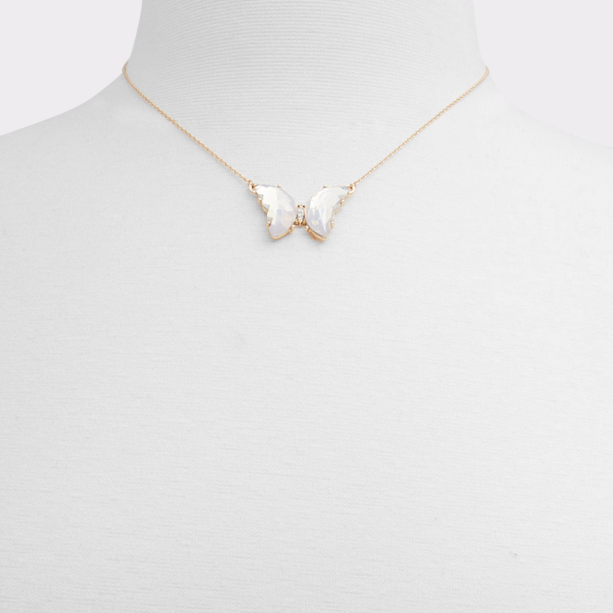 Alereli Gold-Clear Multi Women Necklaces