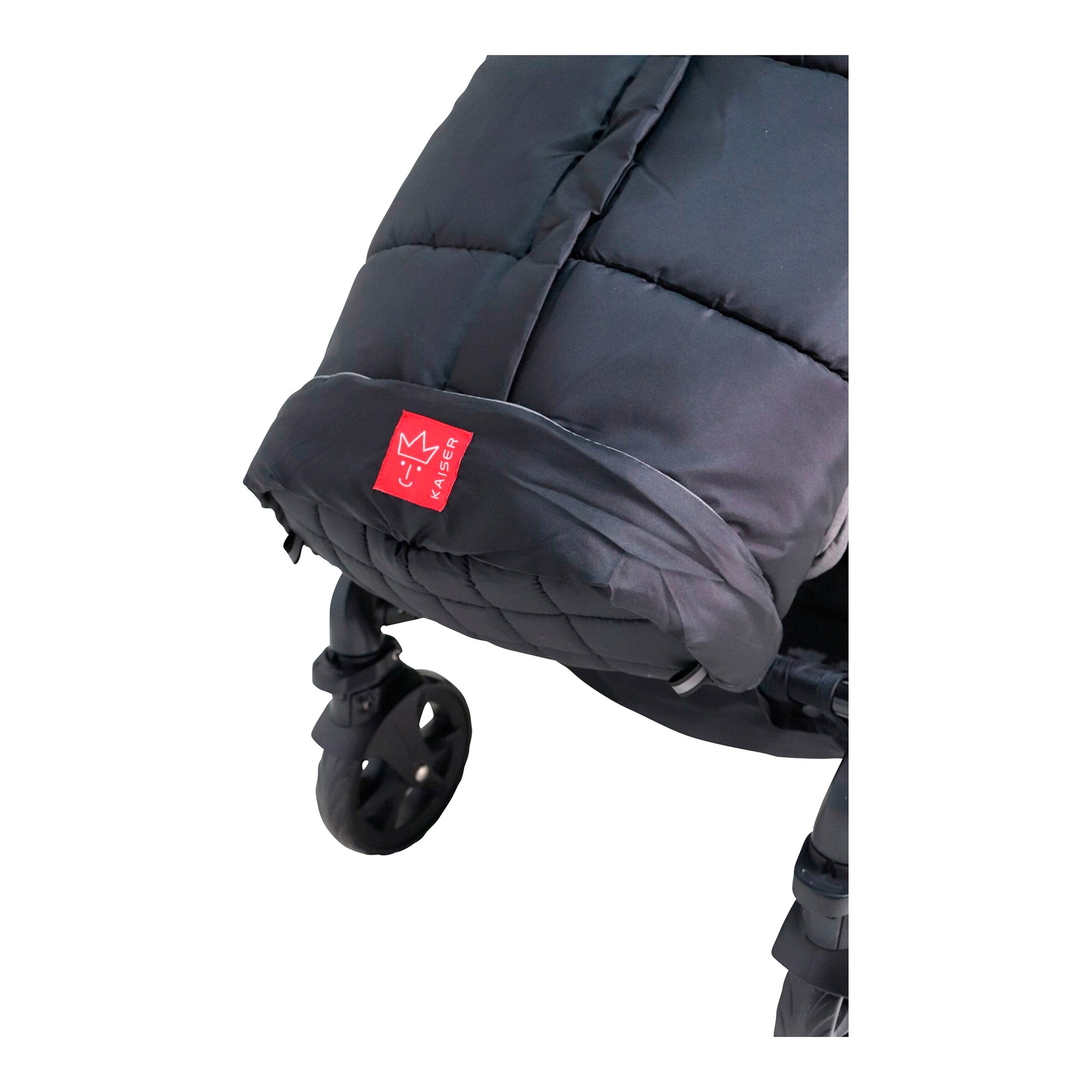Kaiser Winterfußsack Iglu Thermo Fleece 2.0 black