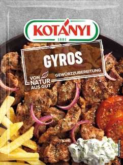 Kotányi Griechische Küche Gyros Gewürzzubereitung