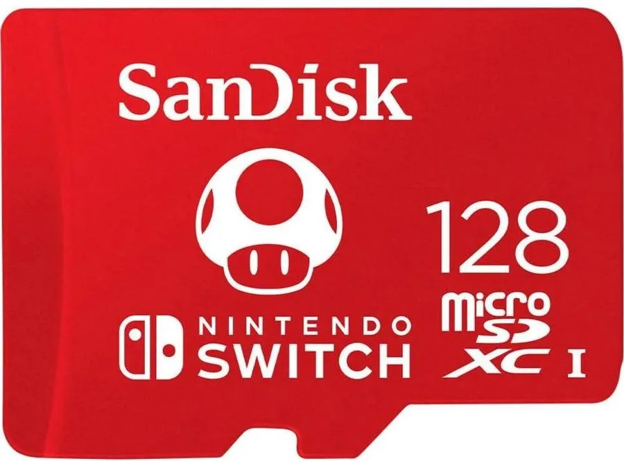 SanDisk SDXC 128 GB Switch Cartes mémoires