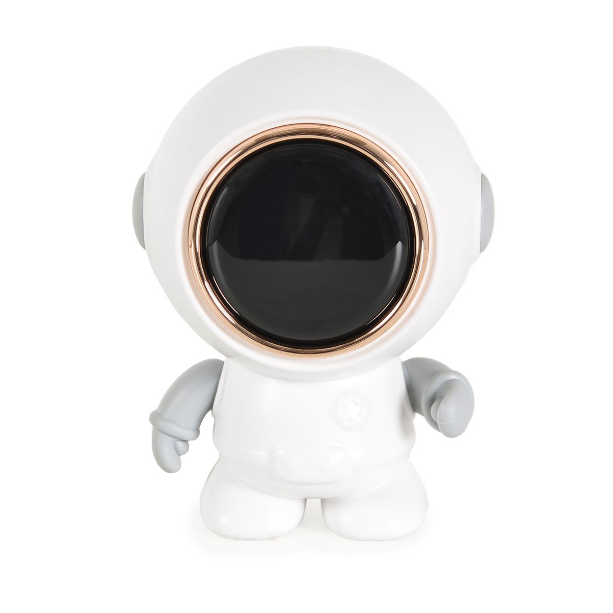 Cangaroo Badethermometer Wollie Astronaut digital wasserdicht LED-Bildschirm weiß