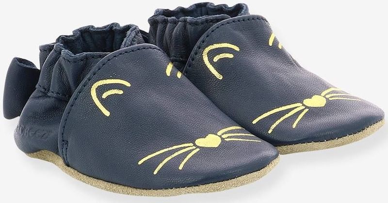 Sloffen Soft Soles Goldy Cat ROBEEZ© marine
