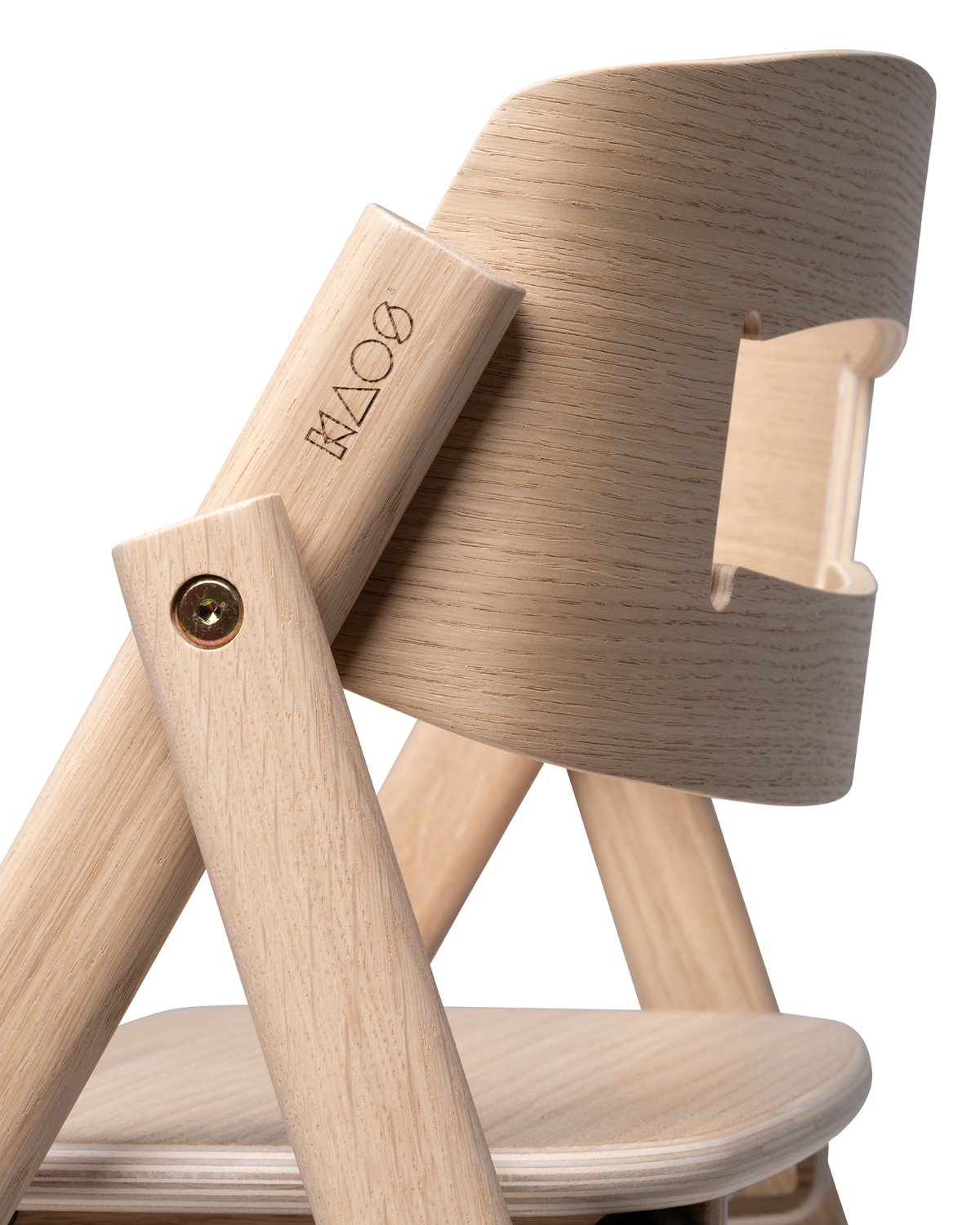 KAOS KLAPP® Eik Barnestol – Best i Test 2026 – Sammenleggbar | Opp til 110kg!