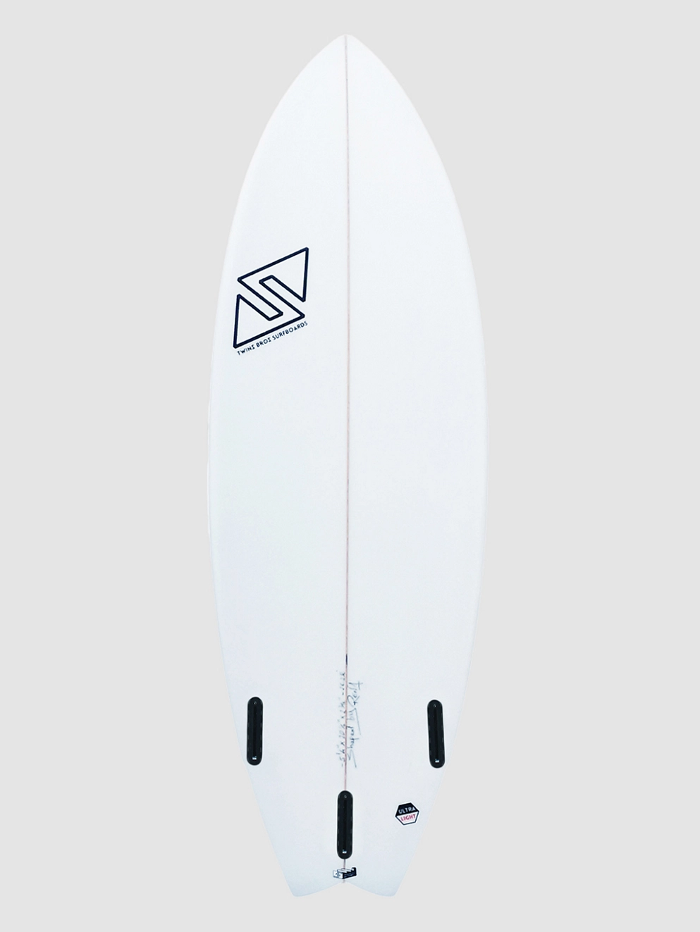 TwinsBros Ant Future Surfboard white