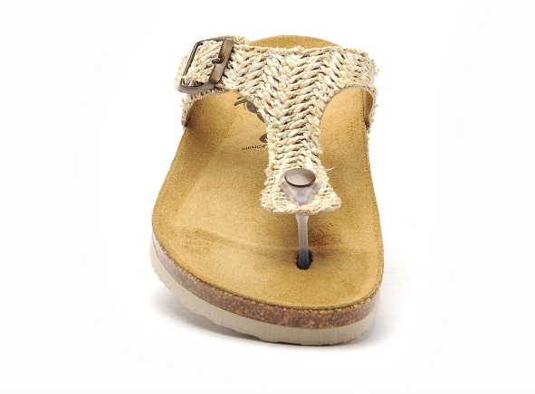 Plakton mules et sabots plats femme bolero 181671 beige