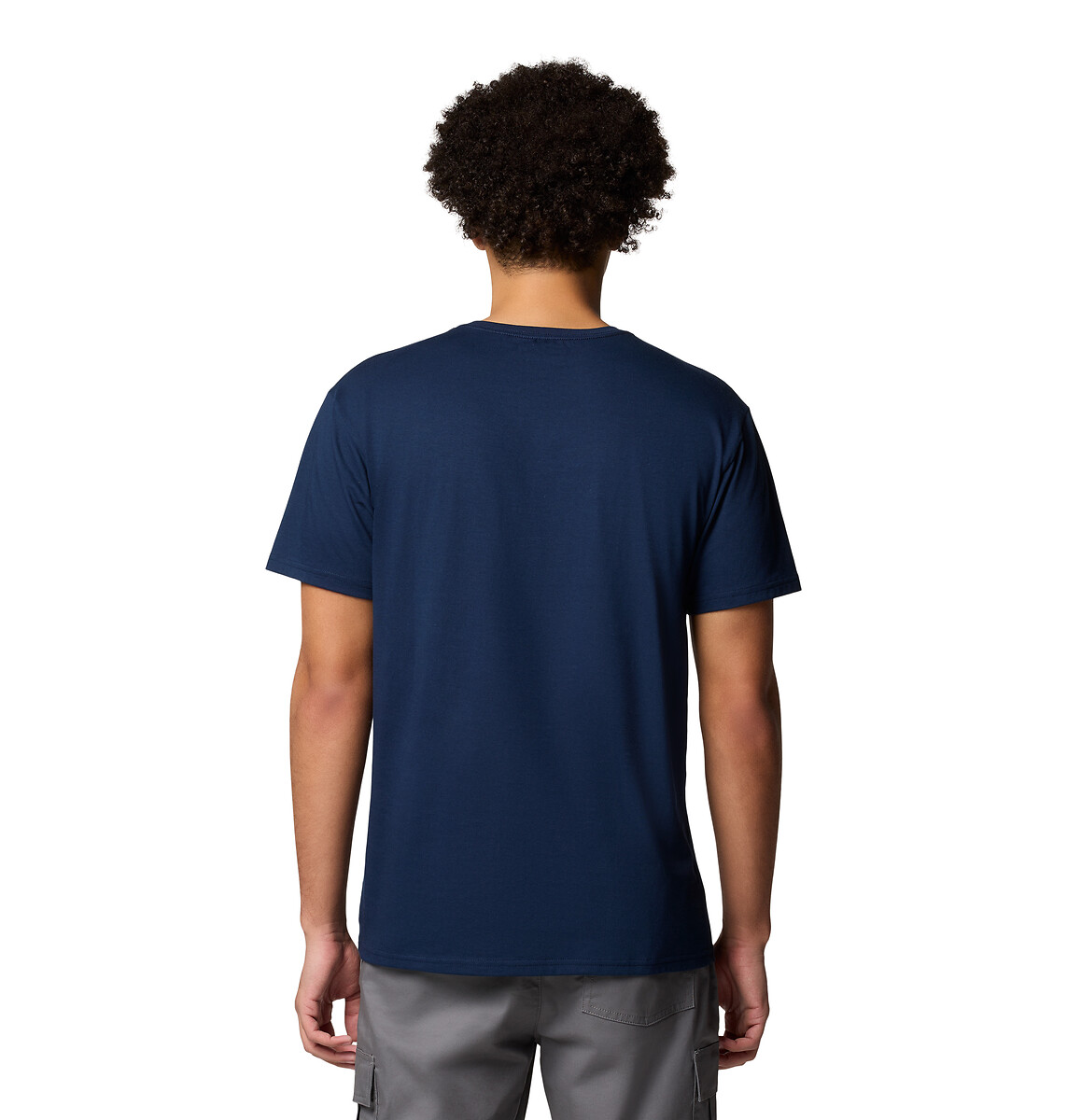 COLUMBIA<br>Camiseta de manga curta com logo no peito essencial