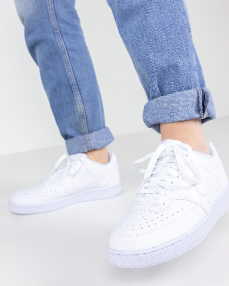 Nike Court Vision Low Lage sneakers  - wit