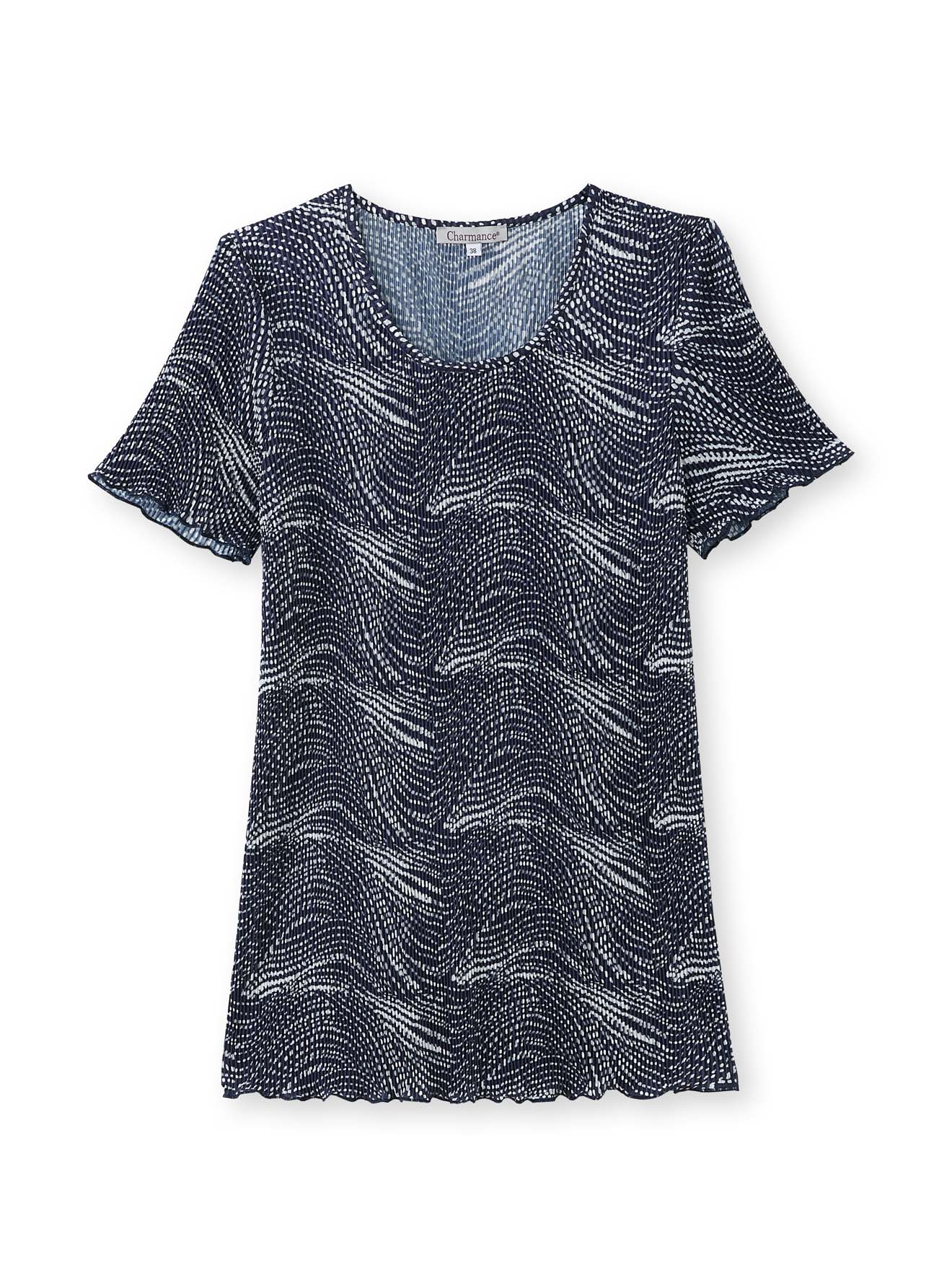 Tee-shirt plissé permanent