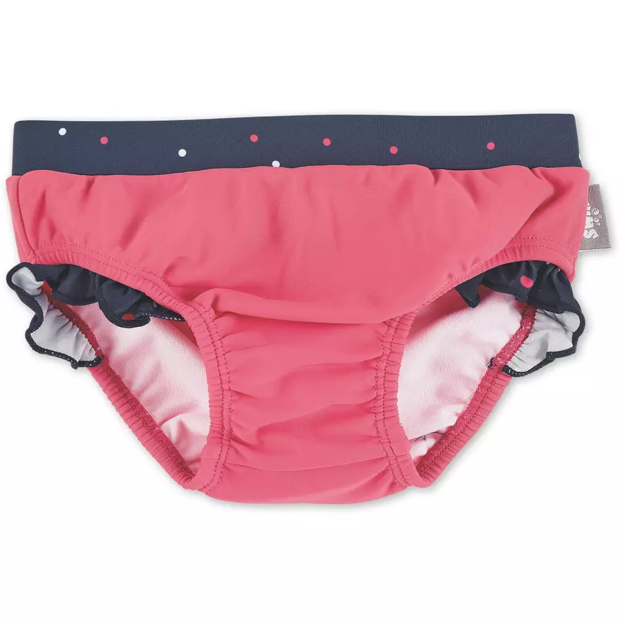 Sterntaler Badehose Rüsche koralle