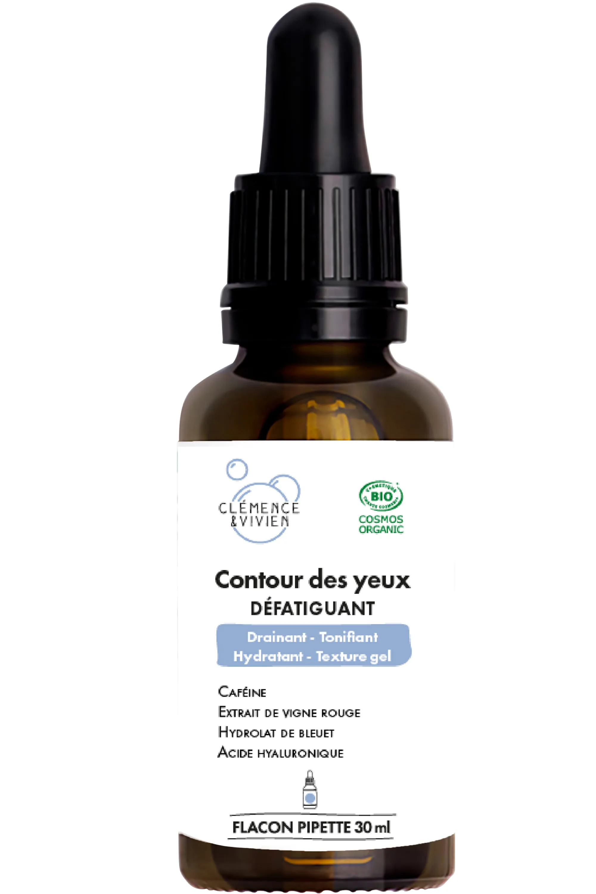Clémence et Vivien Sérum contour des yeux défatiguant-30 ml