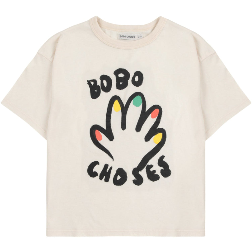 Køb Bobo Choses Offwhite High Five T-Shirt