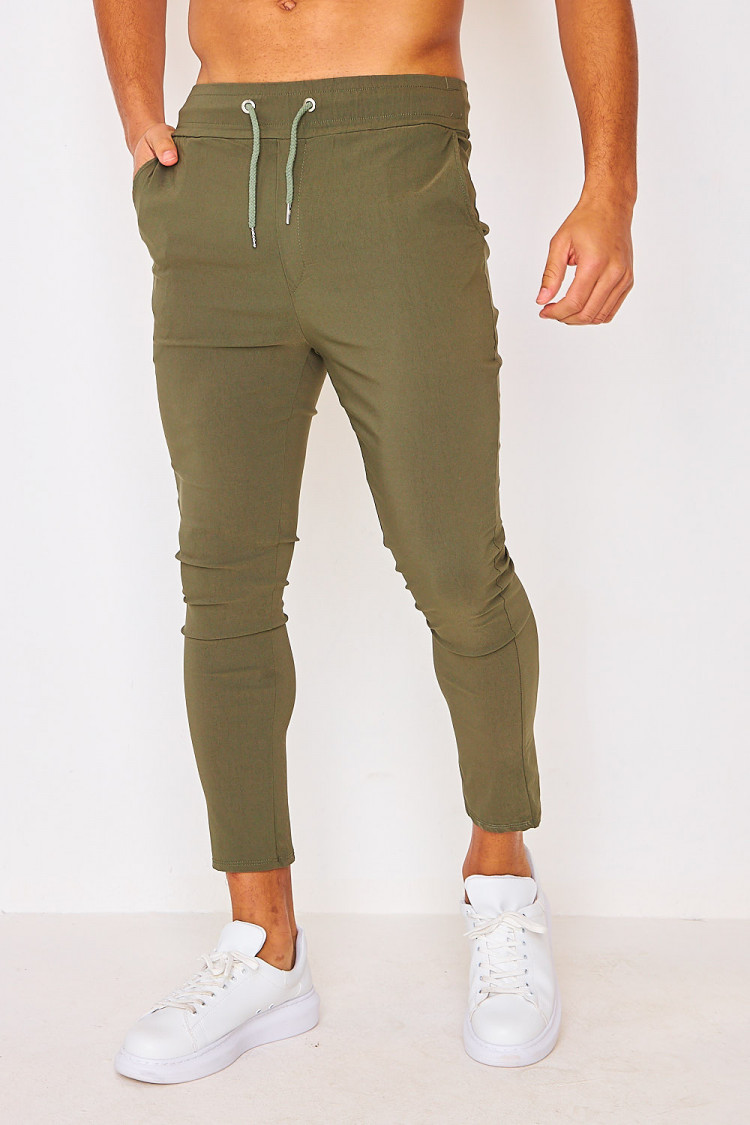 Pantalon kaki uni