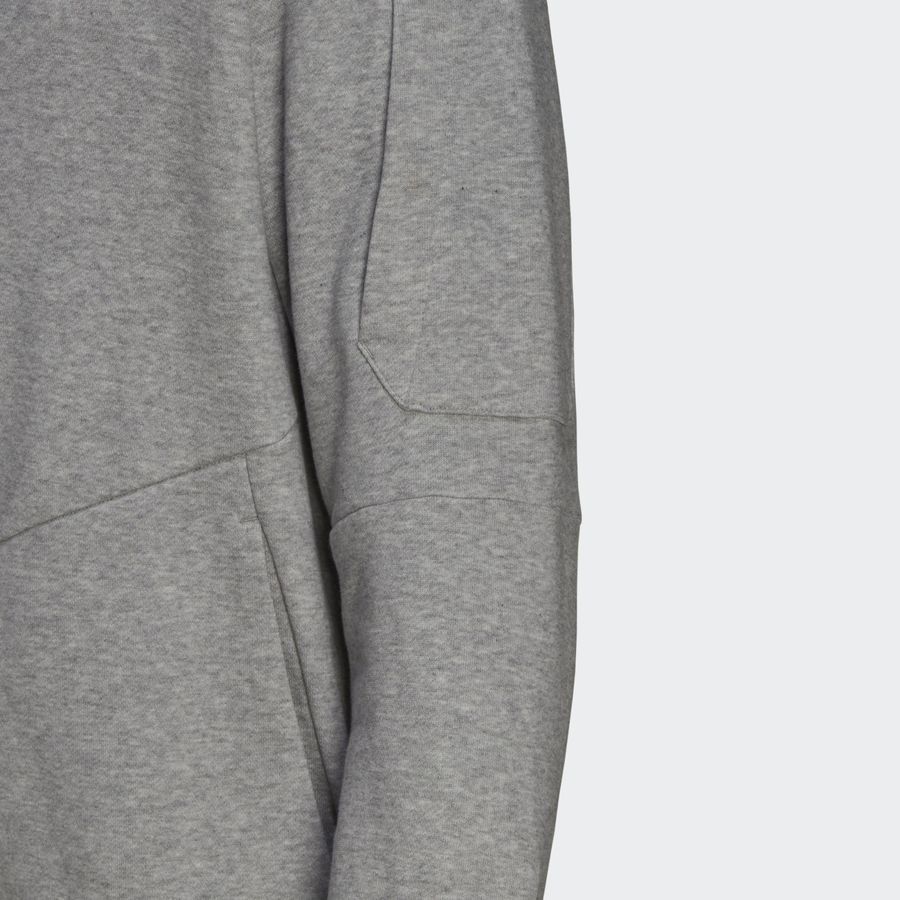 adidas Sweat à Capuche Essentials for Gameday Full Zip - Gris