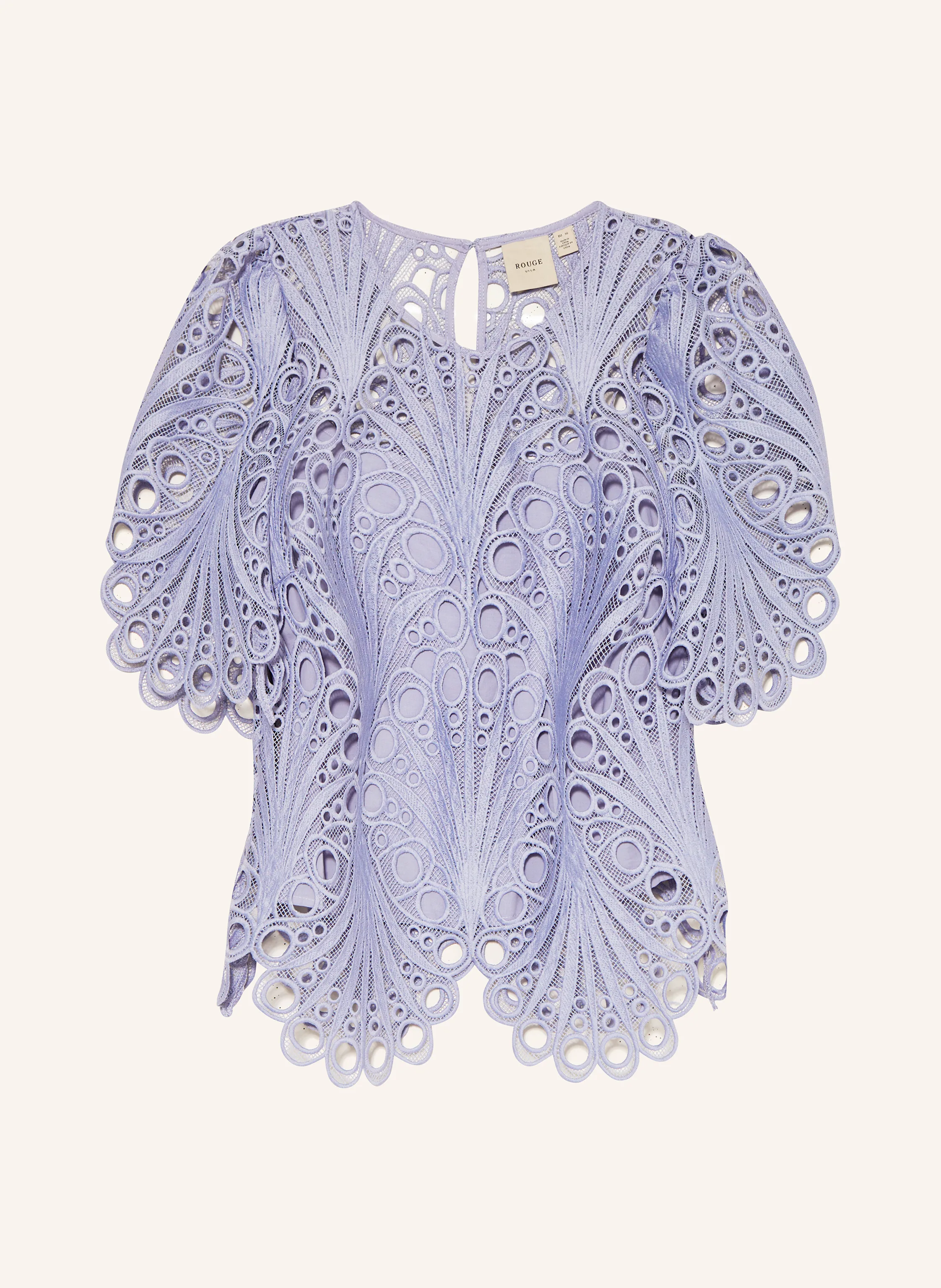 ROUGE VILA Blusenshirt aus Spitze
