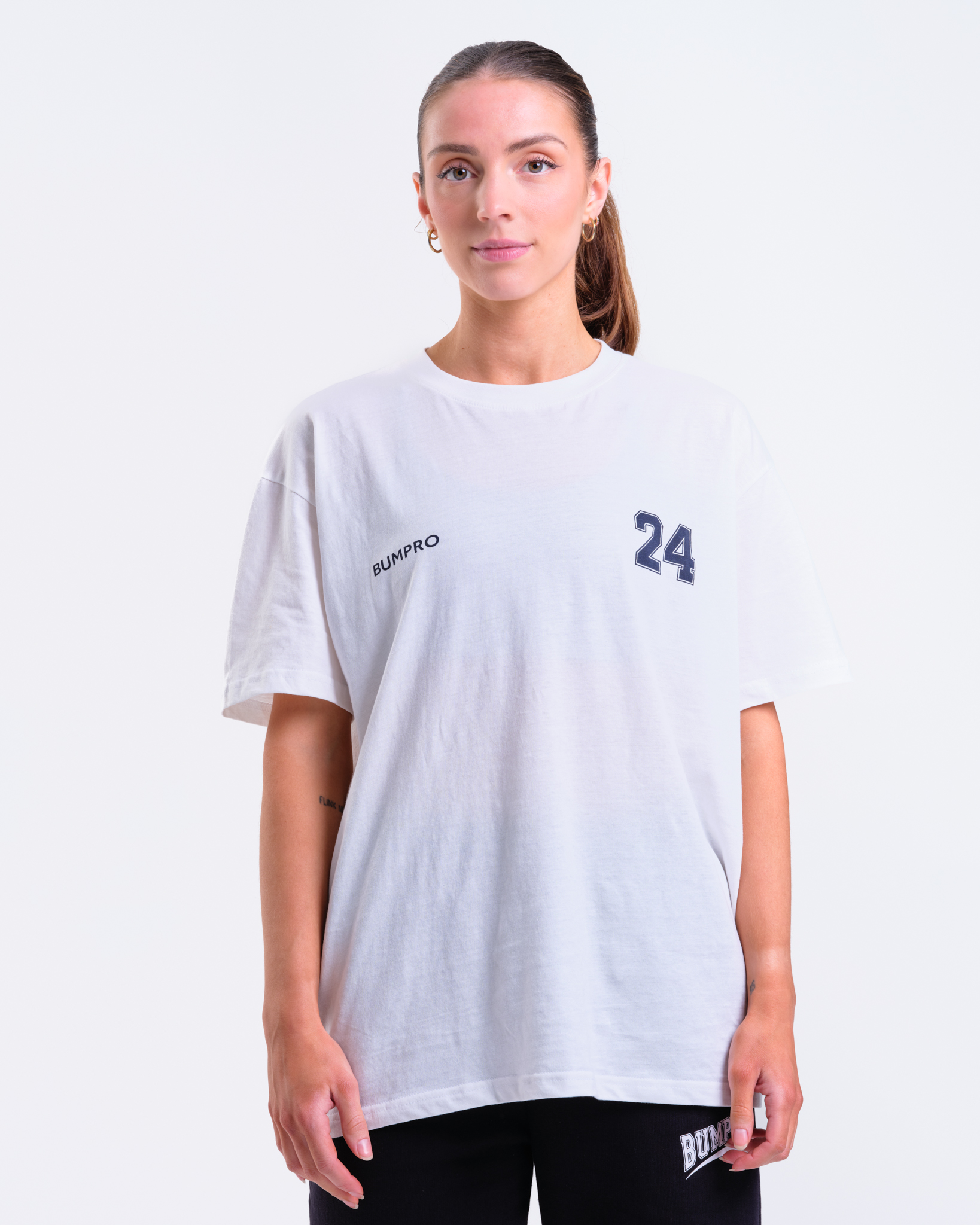 Bumpro BP Oversized T-shirt White\Soccer