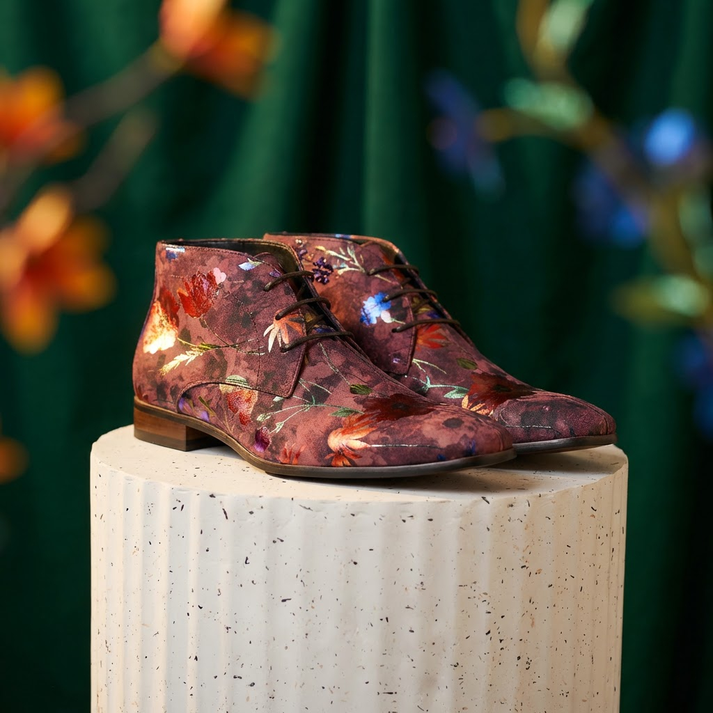 Rosso Velour Flora High - PRE-ORDER