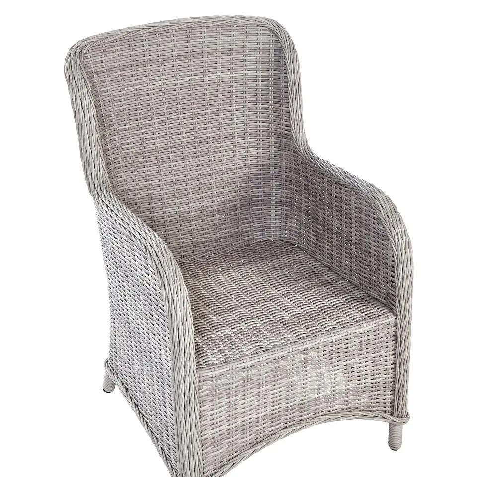 CASCAIS - Tuinstoel set van 2 - Beige - PE rotan