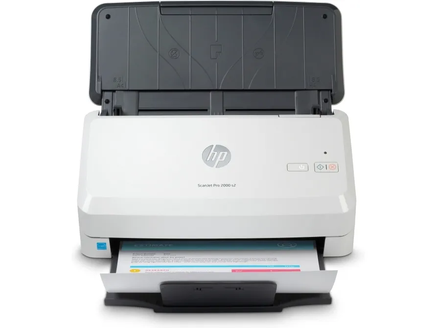 HP Scanjet Pro 2000 s2 Sheet-feed - Dokumentscanner - Duplex - 216 x 3100 mm - 600 dpi x 600 dpi - op til 35 ppm (mono) - ADF (50 ark) - op til 3500 scanninger pr. dag - USB 3.0