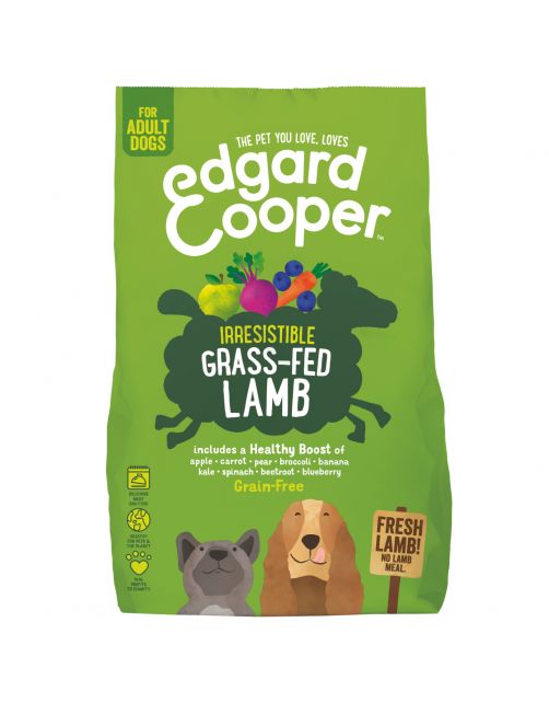 Edgard&Cooper Irresistible Grass-Fed Lamb Adult Lam&Appel&Wortel - Hondenvoer