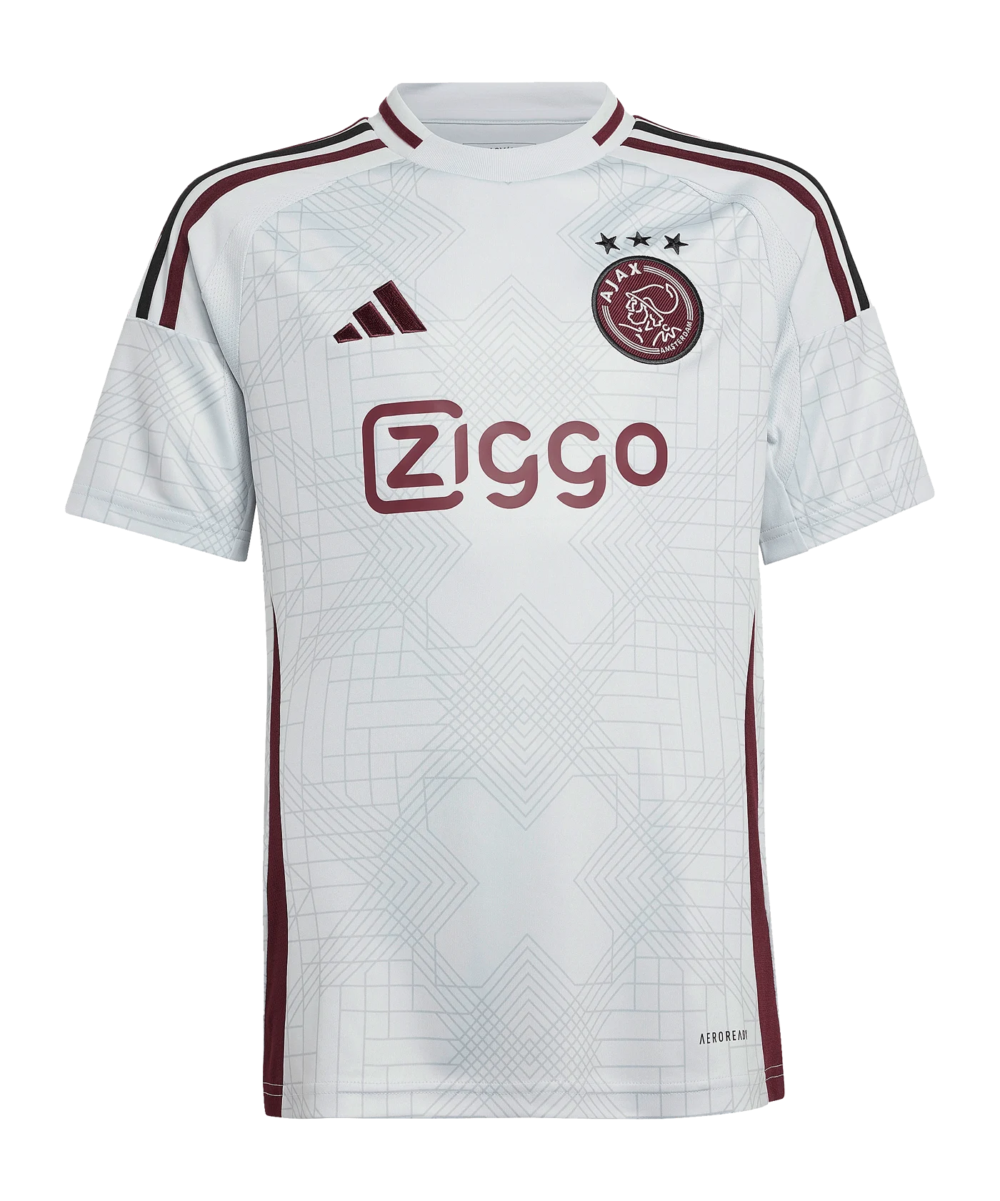adidas Ajax Amsterdam Trikot 3rd 2024/2025 Kids Grau