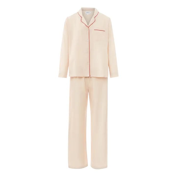 Scarlette Ateliers Pyjama Grace Carreaux | Rouge