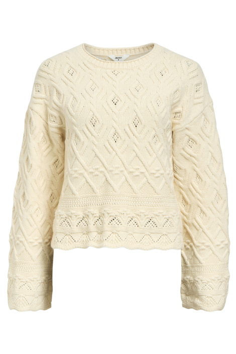 Object beige dames trui