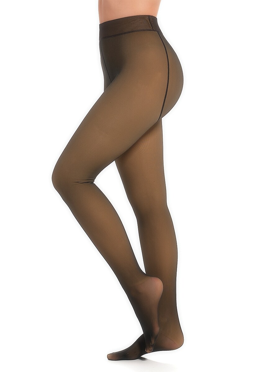 MAGIC BODYFASHION<br>Calça de lã quente com cauda alta
