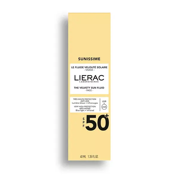Lierac Sunissime Velvety Sun Fluid FPS 50+ 40ml