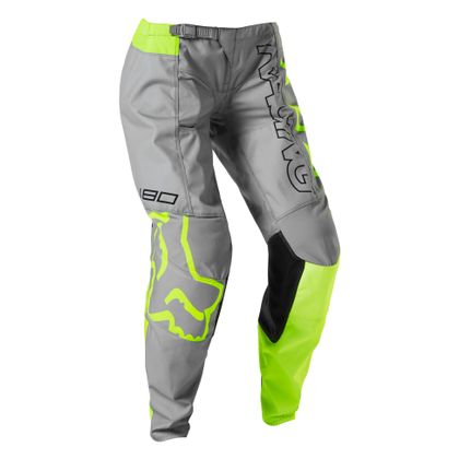 Pantalon cross Fox WOMENS 180 SKEW - STEEL GREY 2023 - Gris