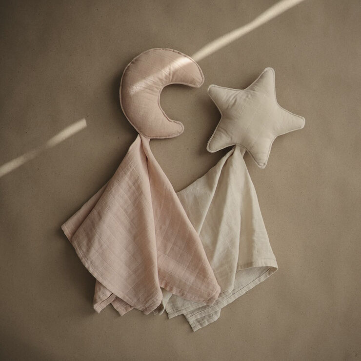 Mushie Mushie Lovey nusseklud - Star - Fog Fog