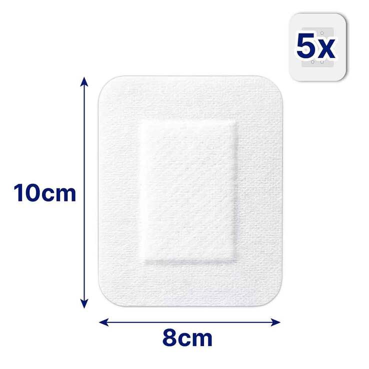Hansaplast ULTRA SENSITIVE XXL Wundverband 8x10 cm, 5 St