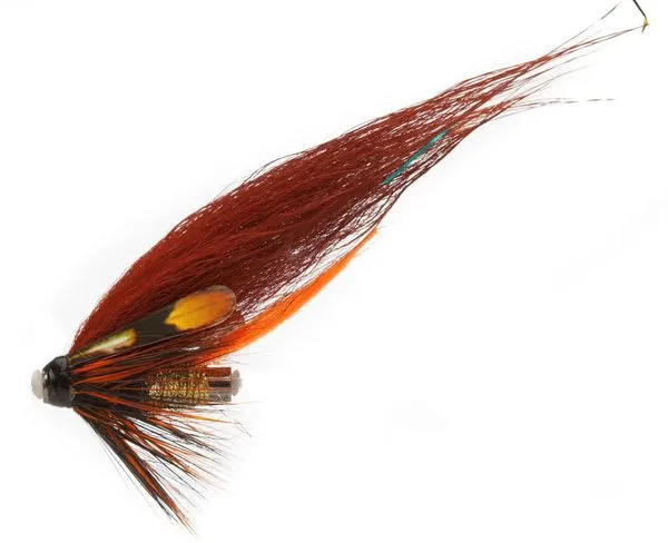 Unique Flies Phatakorva Brown/Orange/Gold Brown/orange/gold