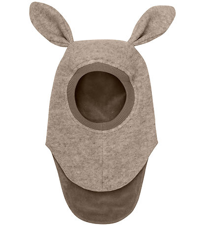 Huttelihut Elefanthue - Uld - 2-lags - Camel Melange m. ?rer