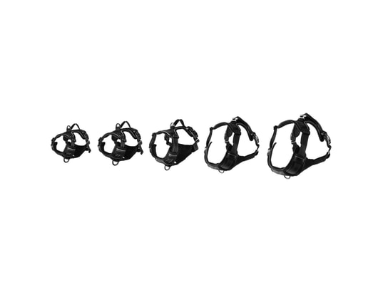 FLAMINGO - Harnais de sécurité enfant Harnais pour chiens balou noir s 40-55 cm 20mm