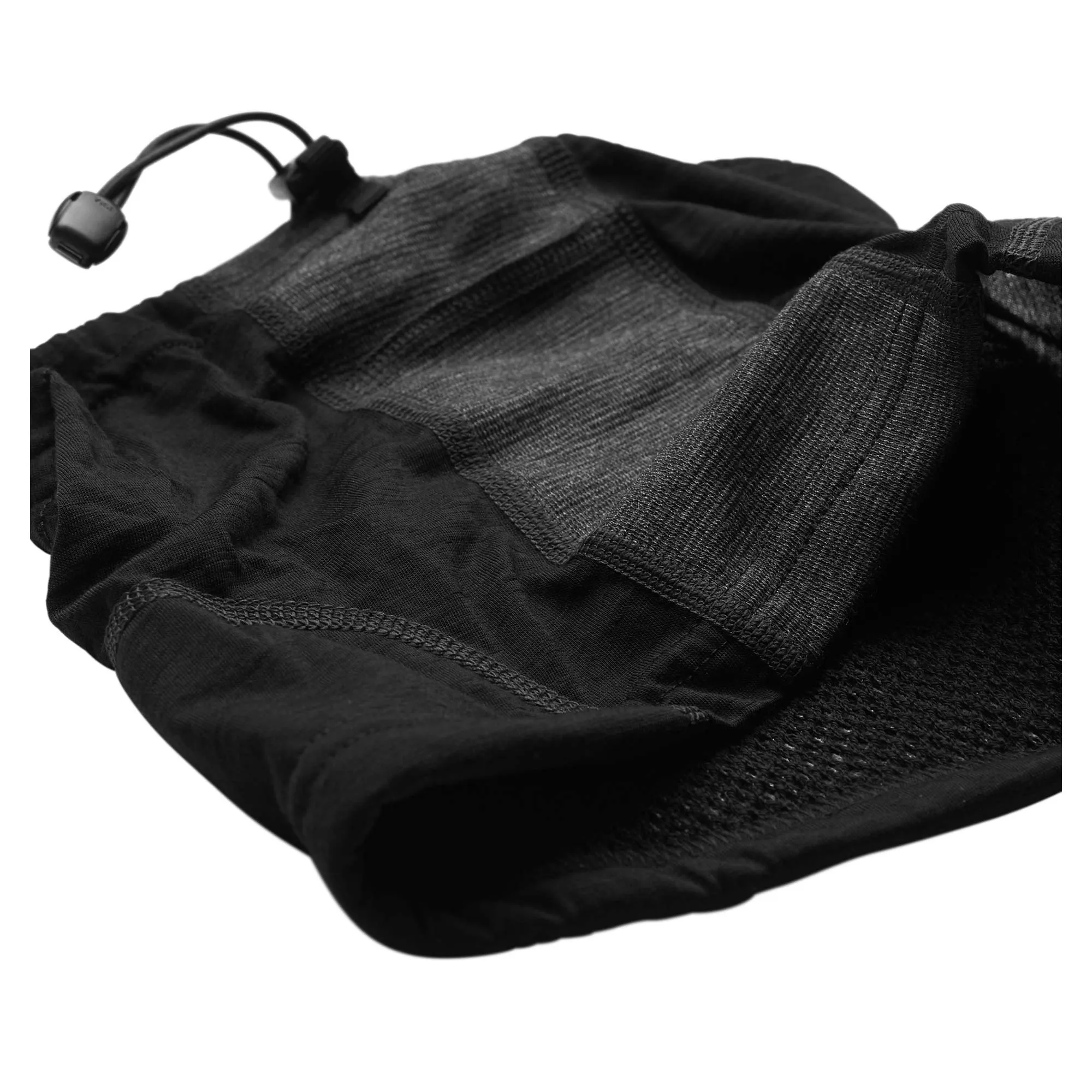 Aclima -  Aclima Beanie LightWool Multifunction jet black marengo