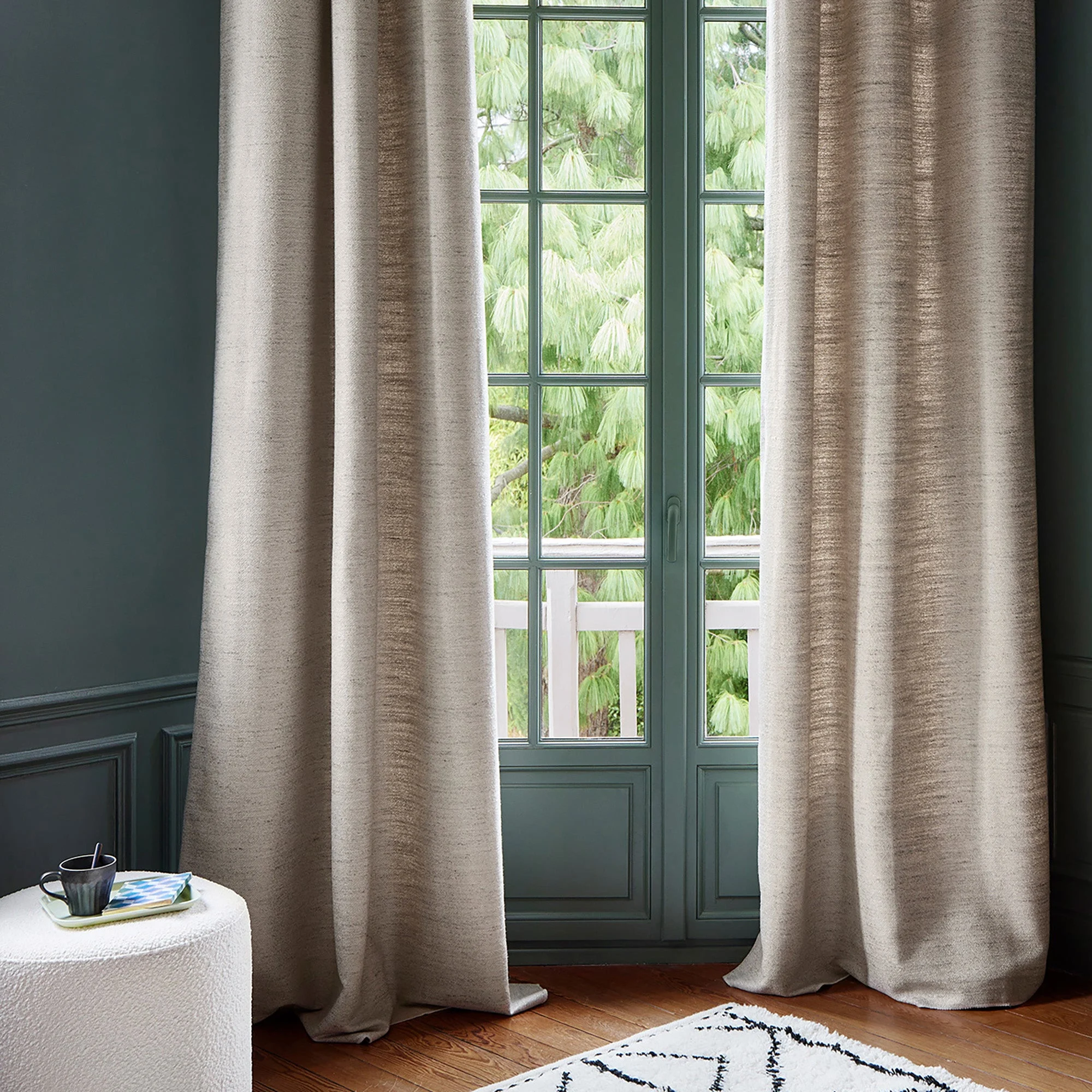 ORSSO - Rideau à galon fronceur | Beige