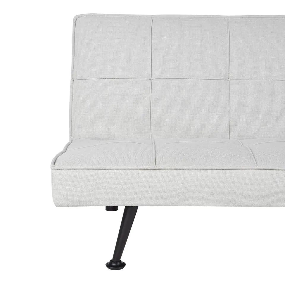 HASLE - Slaapbank 3-zits - Lichtgrijs - Polyester
