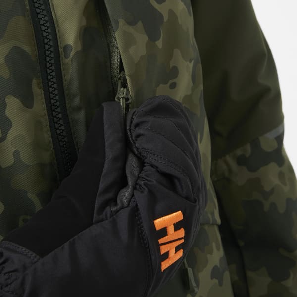 Veste de ski HELLY HANSEN JR SUMMIT JKT UTILITY GREEN
