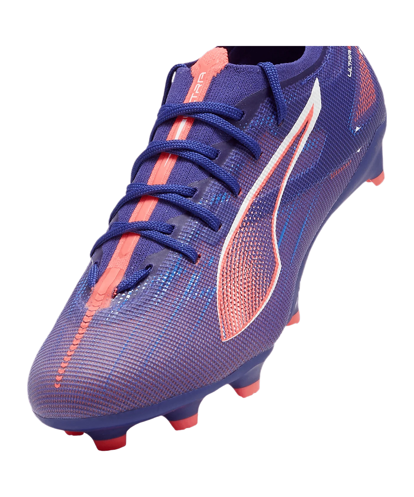 PUMA ULTRA 5 Pro FG/AG Formula Jr Kids Lila Weiss F01