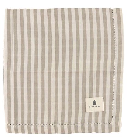Pine Cone StofBlå - 3-pak - 70x70 cm - Edith - Mushroom Stripe